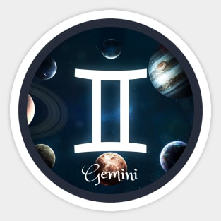 Gemini Sticker